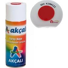 AKÇALI 320 KIRMIZI SPREY BOYA