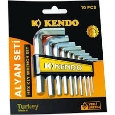 KENDO ALYAN SETİ VAKUMLU 10 PARÇA