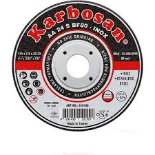 KARBOSAN 125X1.6 İNOX KESİCİ