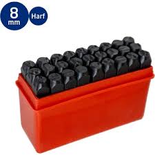 ÇELİK HARF TAKIMI 27 PARÇA 8mm