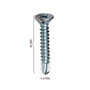 4.8X45 YHB MATKAP UÇLU VİDA