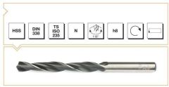 MTE DIN338 HSS HADDE 8.1MM